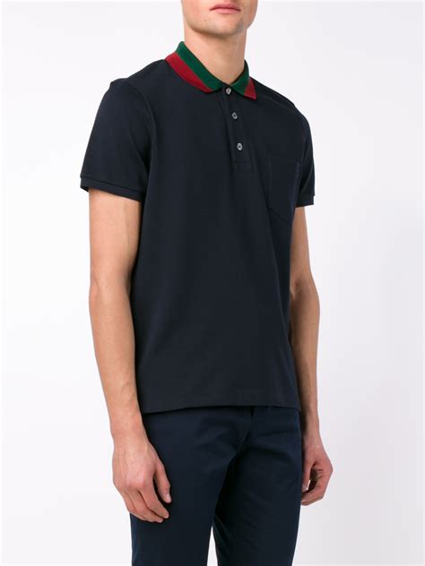 gucci boys' polos|gucci navy striped polo shirt.